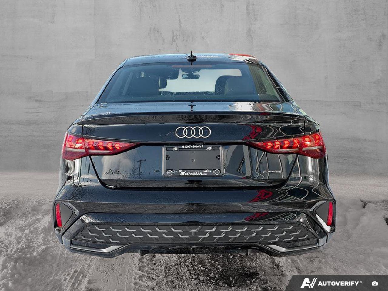 2025 Audi A3 Sedan Progressiv | Quattro |  Leather Seating | Apple CarPlay | Photo