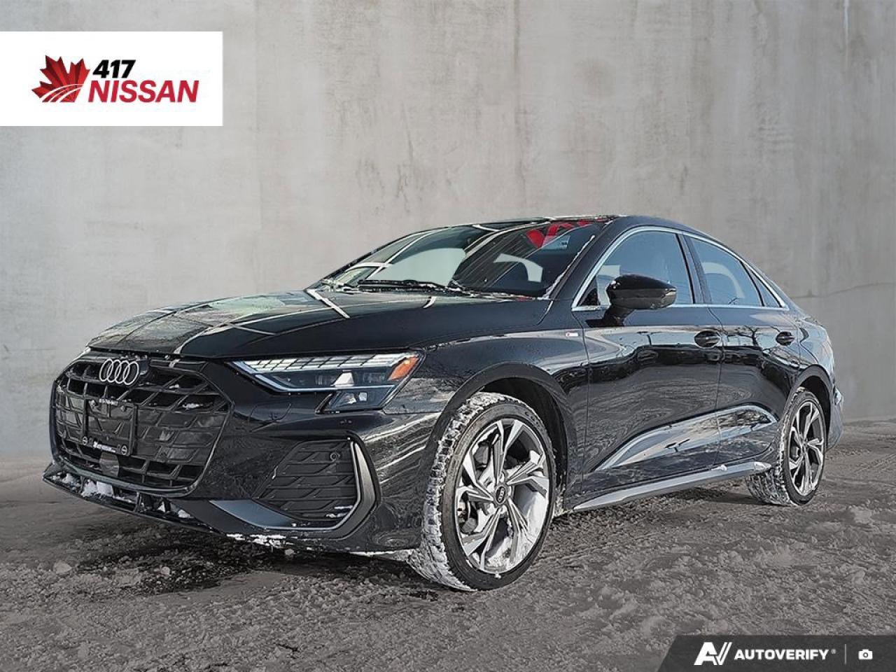 2025 Audi A3 Sedan Progressiv | Quattro |  Leather Seating | Apple CarPlay | Photo