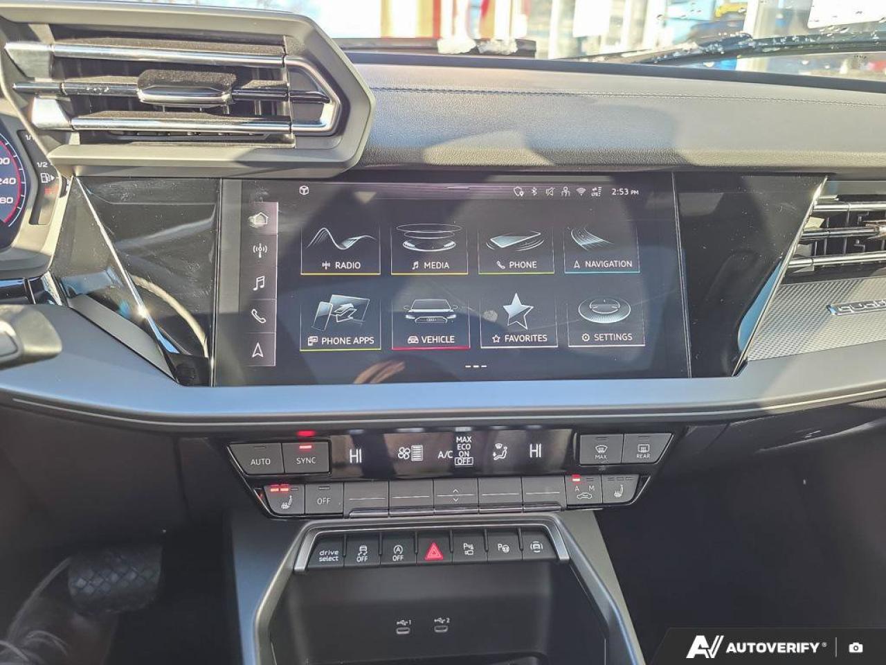 2025 Audi A3 Sedan Progressiv | Quattro |  Leather Seating | Apple CarPlay | Photo