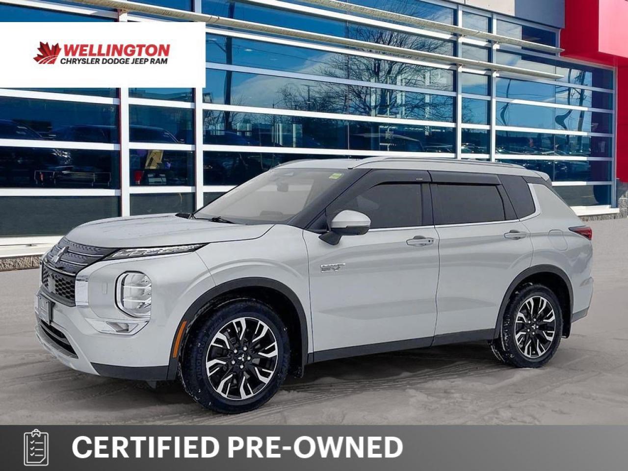 2024 Mitsubishi Outlander Plug-In Hybrid LE PHEV |Pano Roof | Leather | 7 Pass | Heated Seats + Steering | Adaptive Cruise |  & More! Photo0