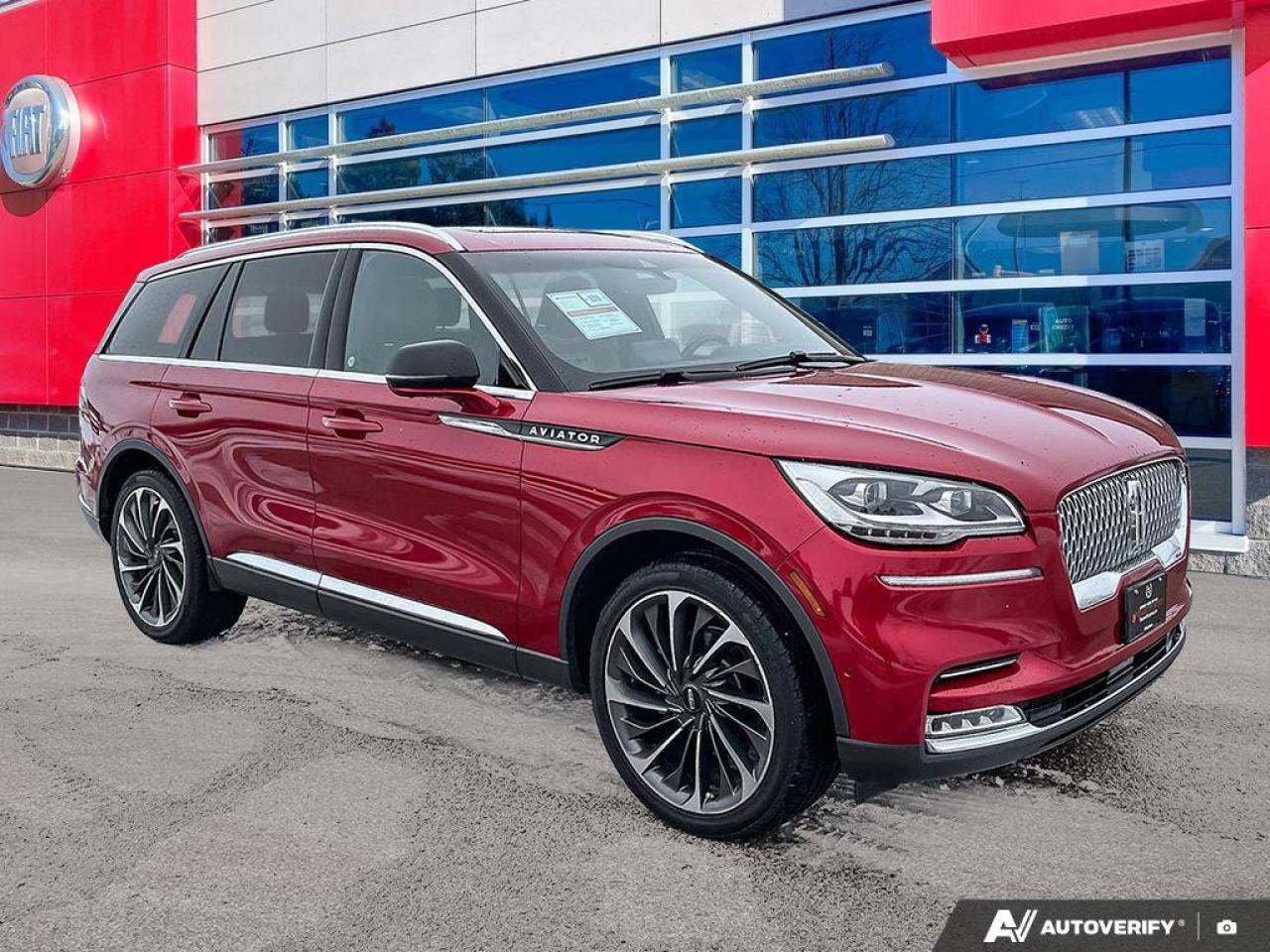 2020 Lincoln Aviator Reserve AWD | 202A | 22 Alloys | Leather | Twin Turbo V6 | Dynamic Handling PKG | New Tires | Photo