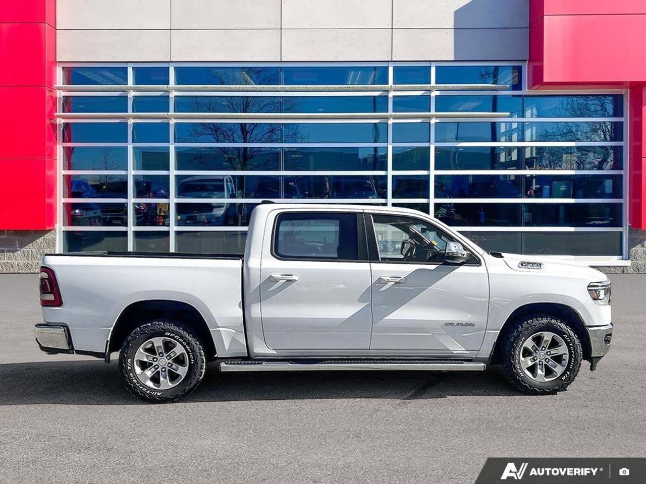 2023 RAM 1500 Laramie | Sunroof | Leather | Navigation | Heated & Memory Seats | CarPlay | Android Auto | Photo