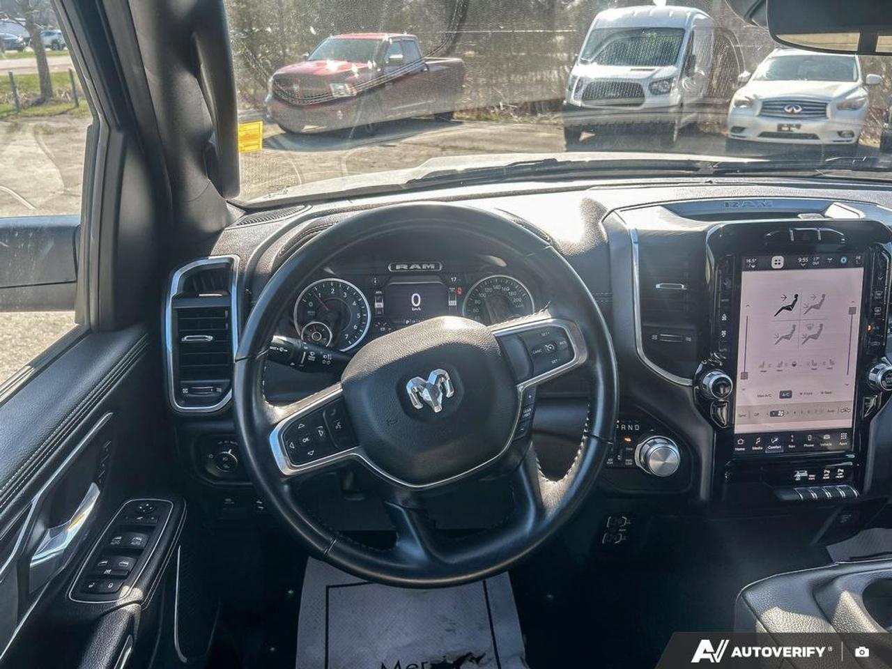 2023 RAM 1500 Laramie | Sunroof | Leather | Navigation | Heated & Memory Seats | CarPlay | Android Auto | Photo