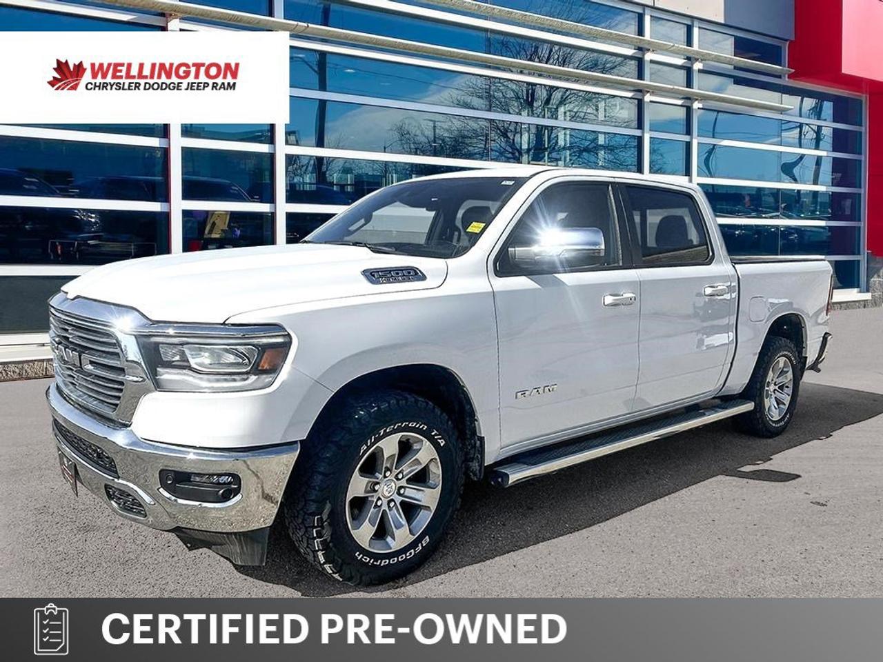 2023 RAM 1500 Laramie | Sunroof | Leather | Navigation | Heated & Memory Seats | CarPlay | Android Auto | Photo