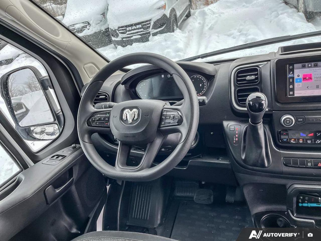 2025 RAM ProMaster Cargo Van SLT | Apple Car Play | Rain Sensing Wiper | Android Auto | Keyless Entry | Photo