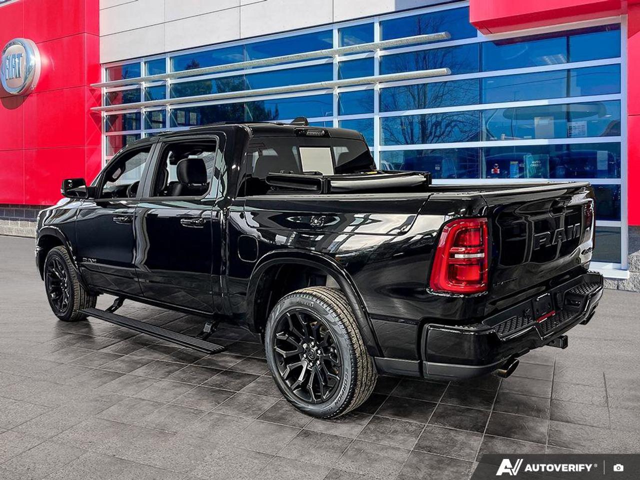 2025 RAM 1500 Limited | Navigation | Leather | Heads Up Display | Heated Seats | Power Running Boards | Photo