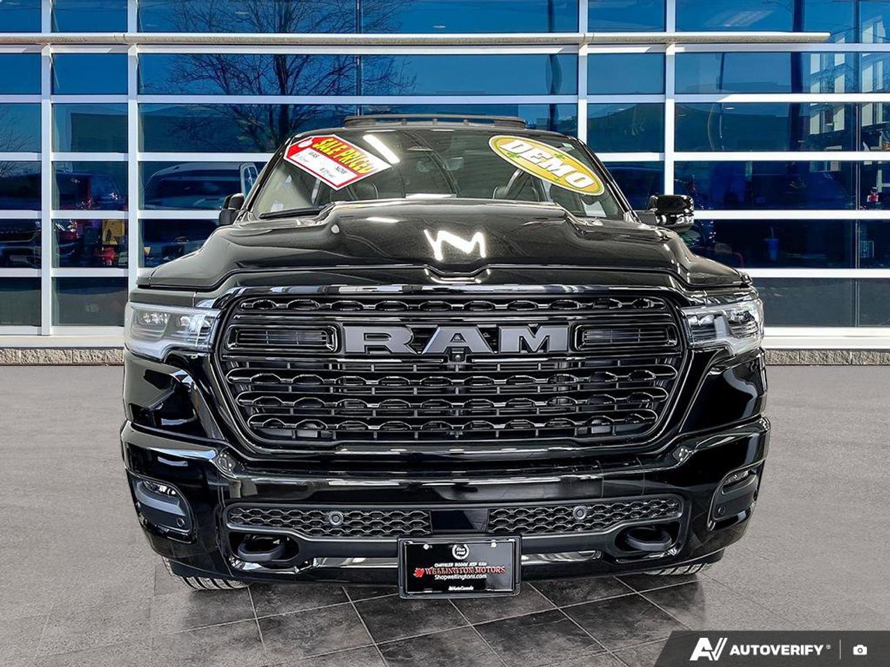 2025 RAM 1500 Limited | Navigation | Leather | Heads Up Display | Heated Seats | Power Running Boards | Photo