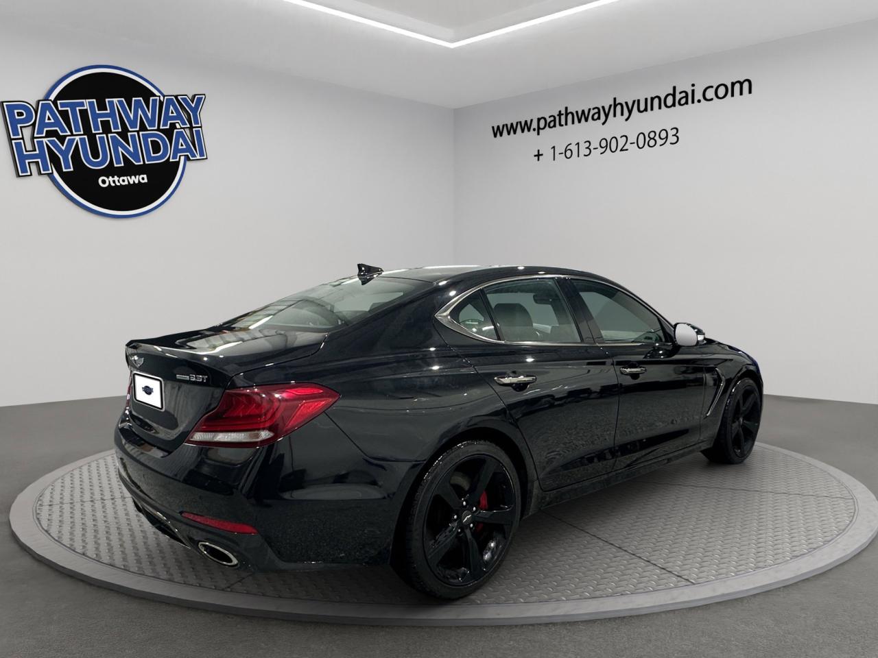 2019 Genesis G70 3.3T Sport | Reverse Cam | Heated Seats Photo