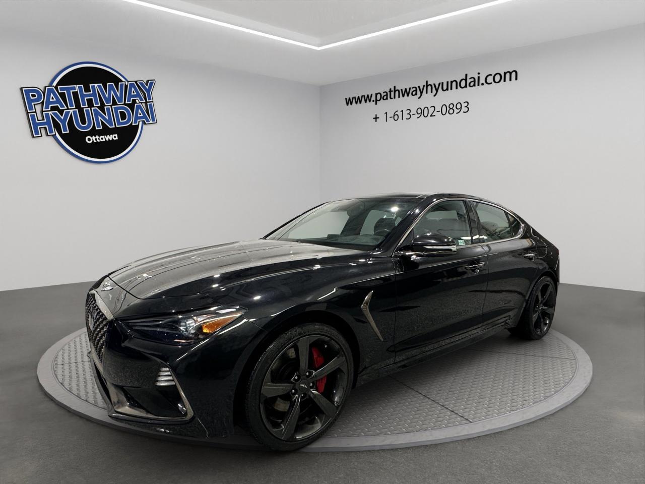 2019 Genesis G70 3.3T Sport | Reverse Cam | Heated Seats Photo