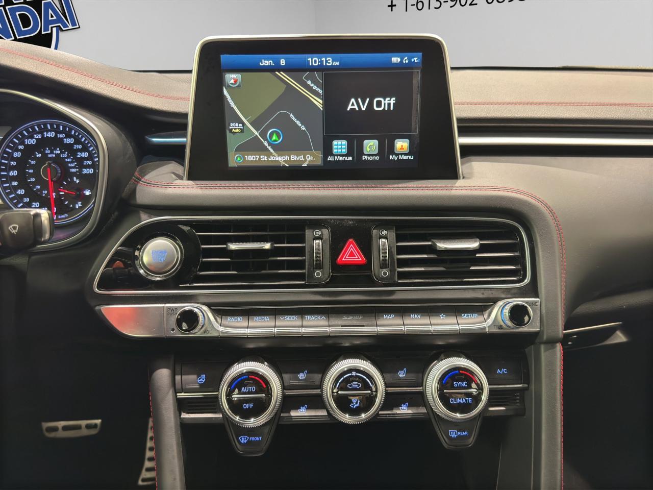 2019 Genesis G70 3.3T Sport | Reverse Cam | Heated Seats Photo