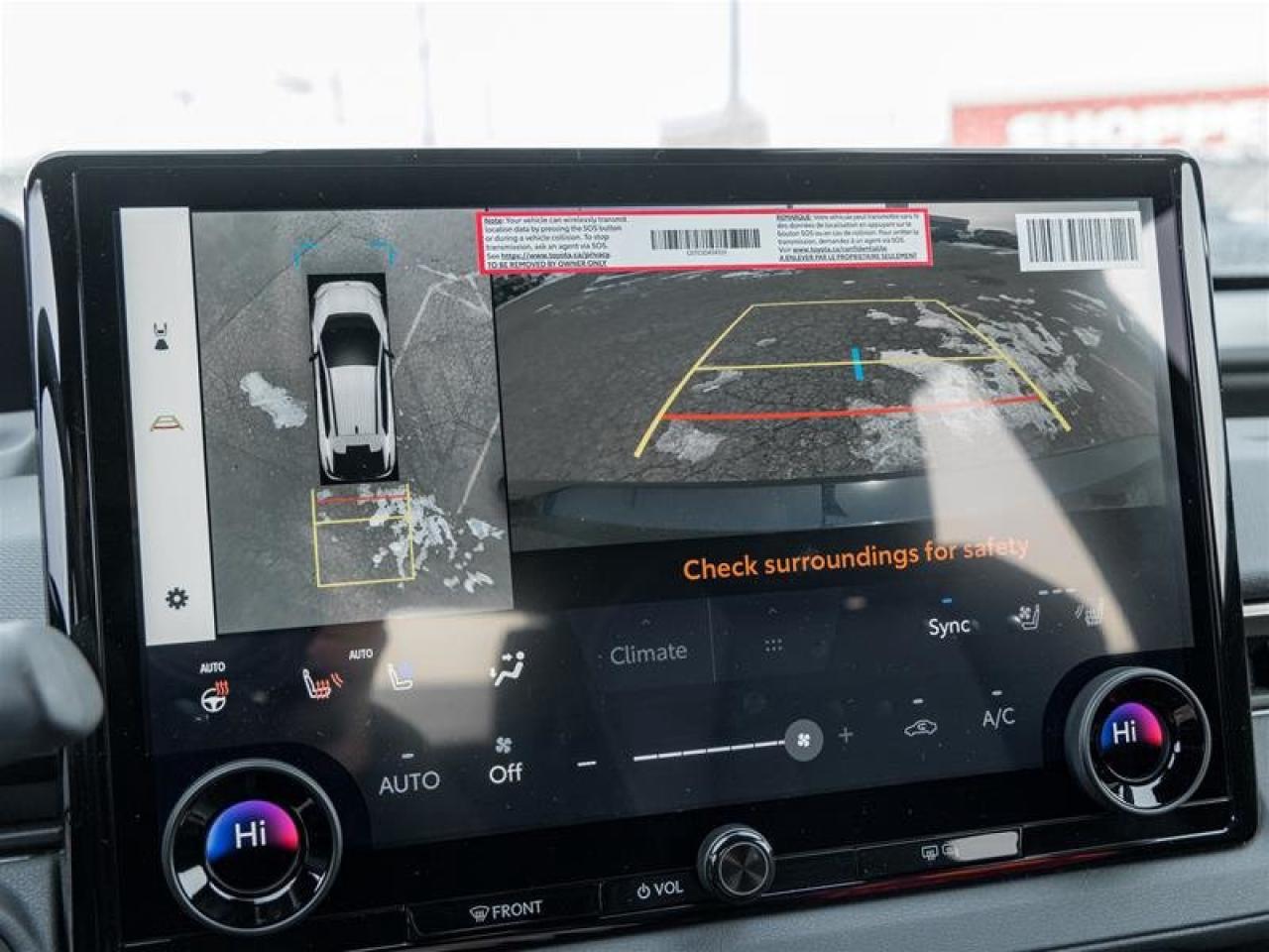 2026 Toyota bZ Limited AWD Pillarless Panoramic Glass Roof| JBL® Premium Audio System| Surround-View Camera| Navi| Limited Photo