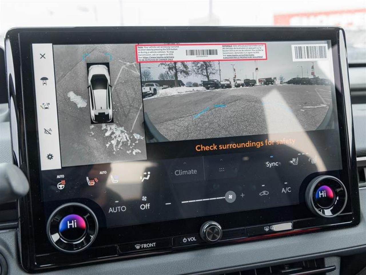 2026 Toyota bZ Limited AWD Pillarless Panoramic Glass Roof| JBL® Premium Audio System| Surround-View Camera| Navi| Limited Photo