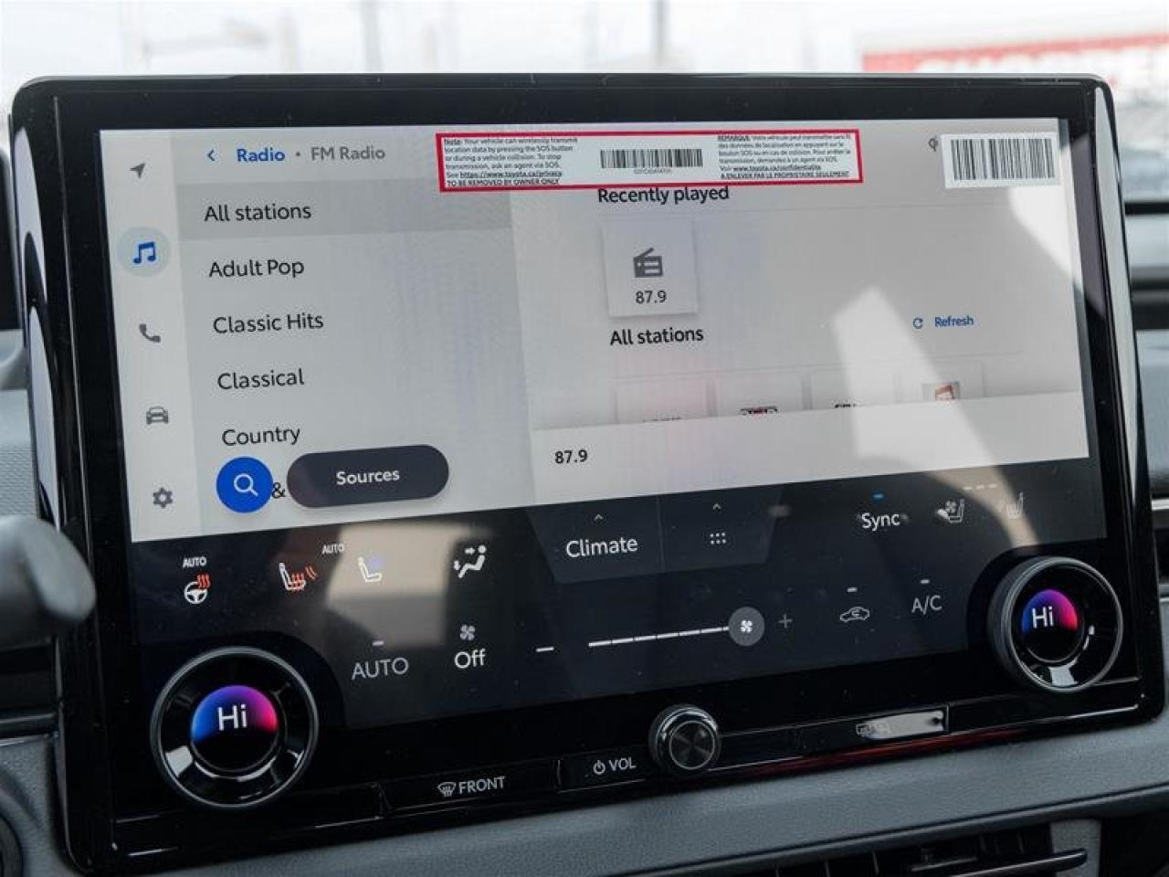 2026 Toyota bZ Limited AWD Pillarless Panoramic Glass Roof| JBL® Premium Audio System| Surround-View Camera| Navi| Limited Photo