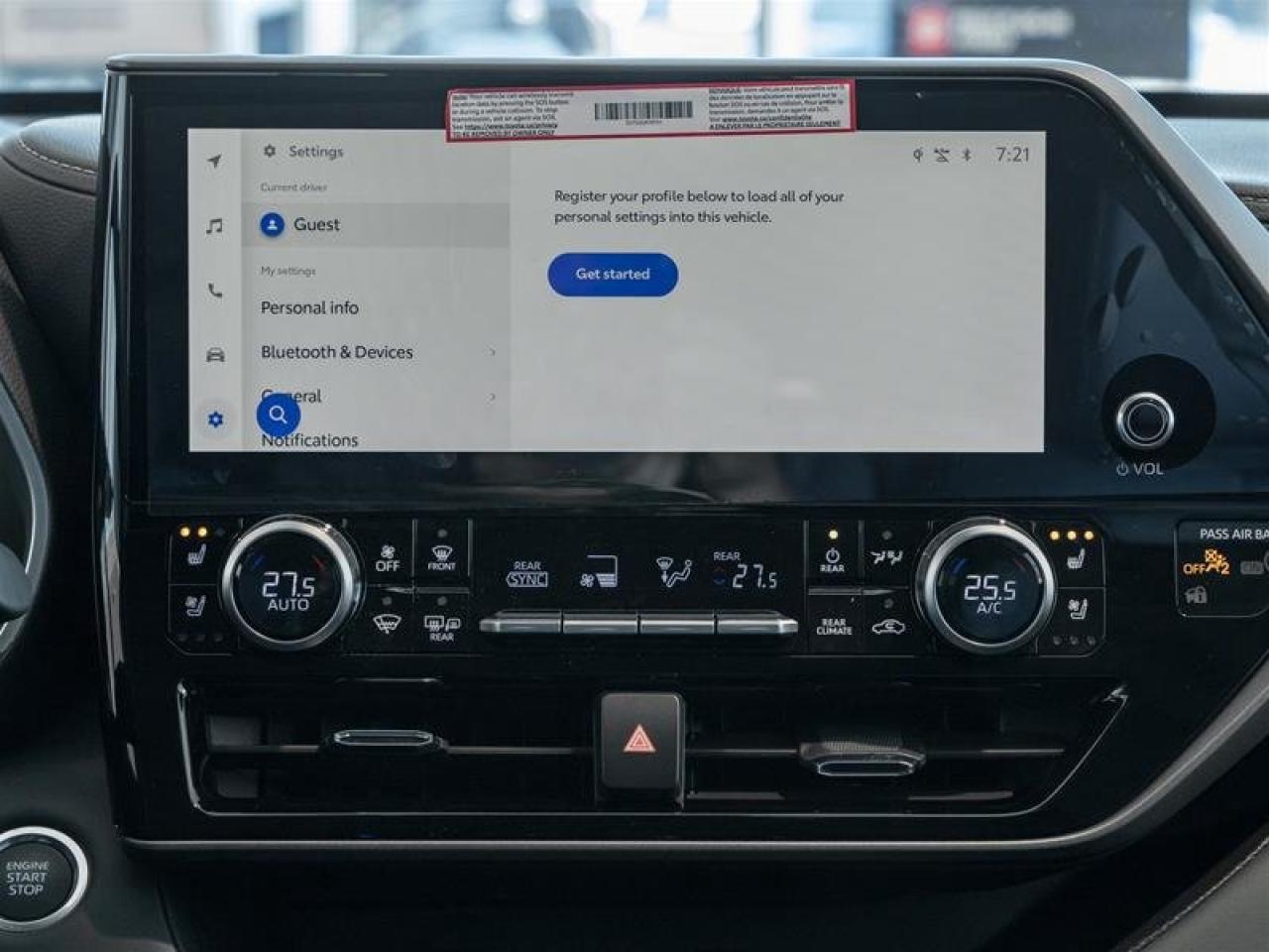 2026 Toyota Highlander Limited AWD Pano Sunroof | Navi | JBL Audio | Wireless Charging | Limited Photo