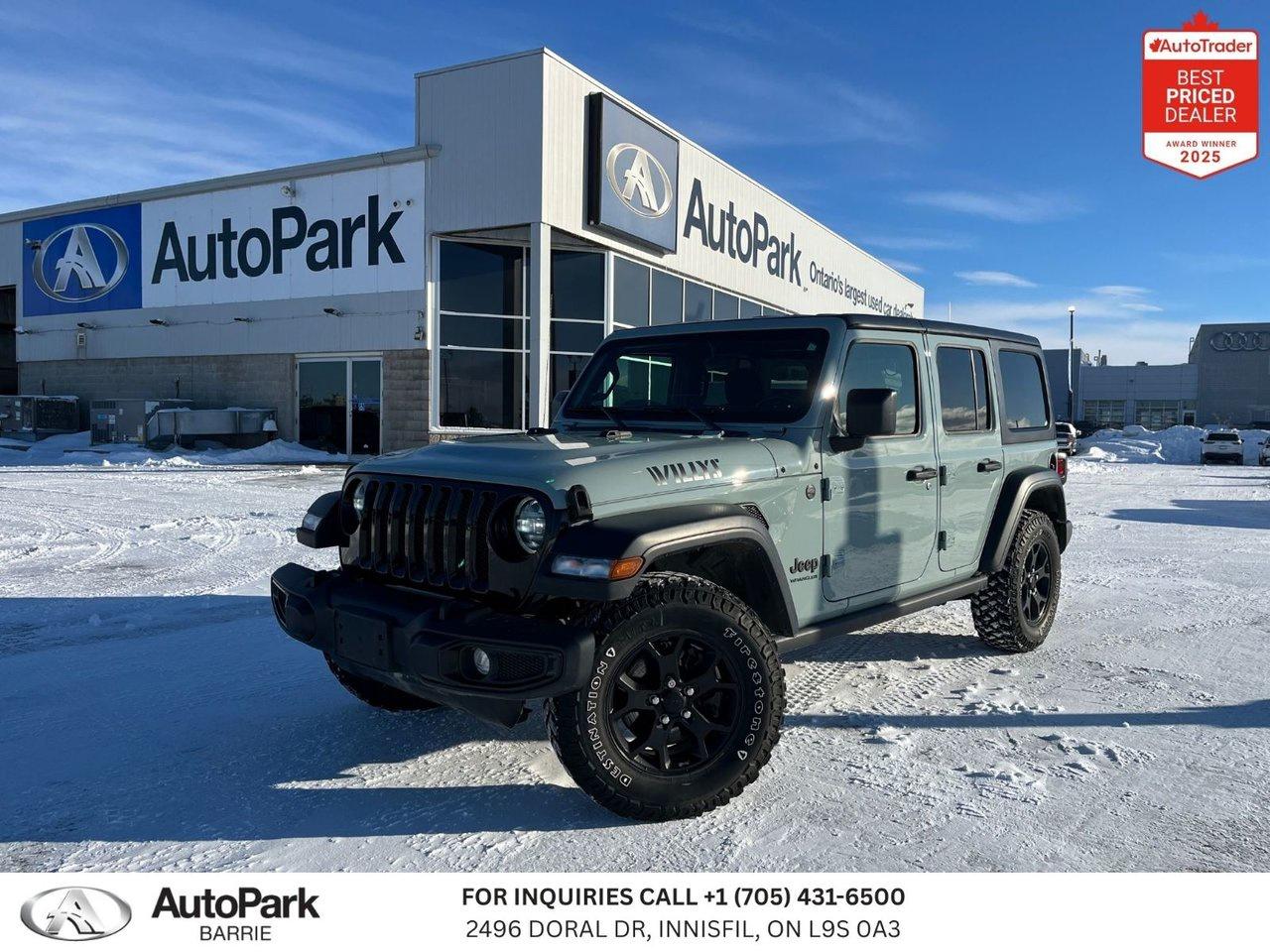 Used 2023 Jeep Wrangler Willys 4 Door 4x4 for sale in Etobicoke, ON