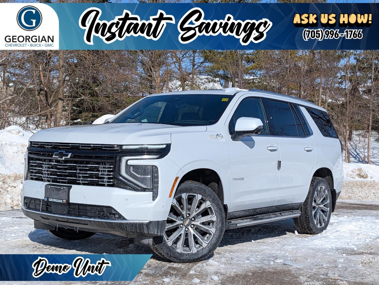 2026 Chevrolet Tahoe HIGH COUNTRY Photo