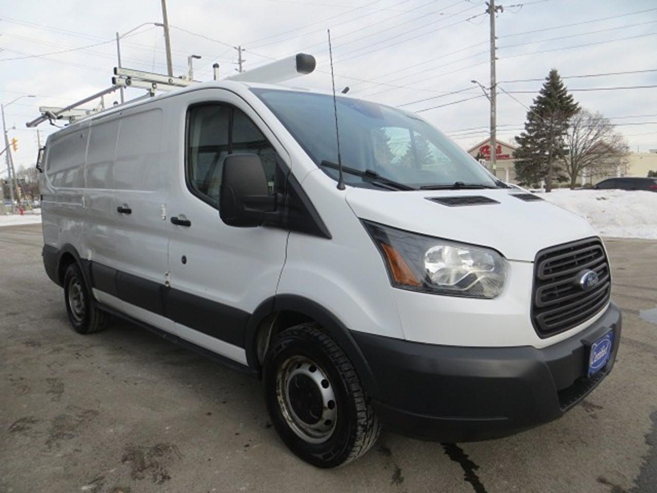 2017 Ford Transit Cargo Van CERTIFIED, 3.7L, LADDER RACKS, SHELVES, DIVIDER Photo3