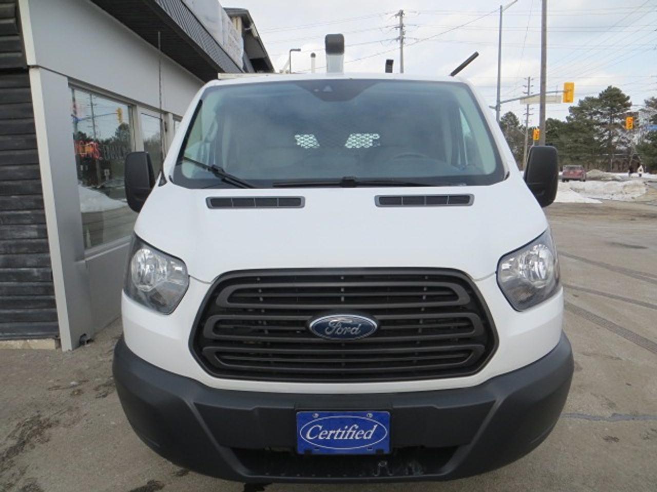 2017 Ford Transit Cargo Van CERTIFIED, 3.7L, LADDER RACKS, SHELVES, DIVIDER Photo2