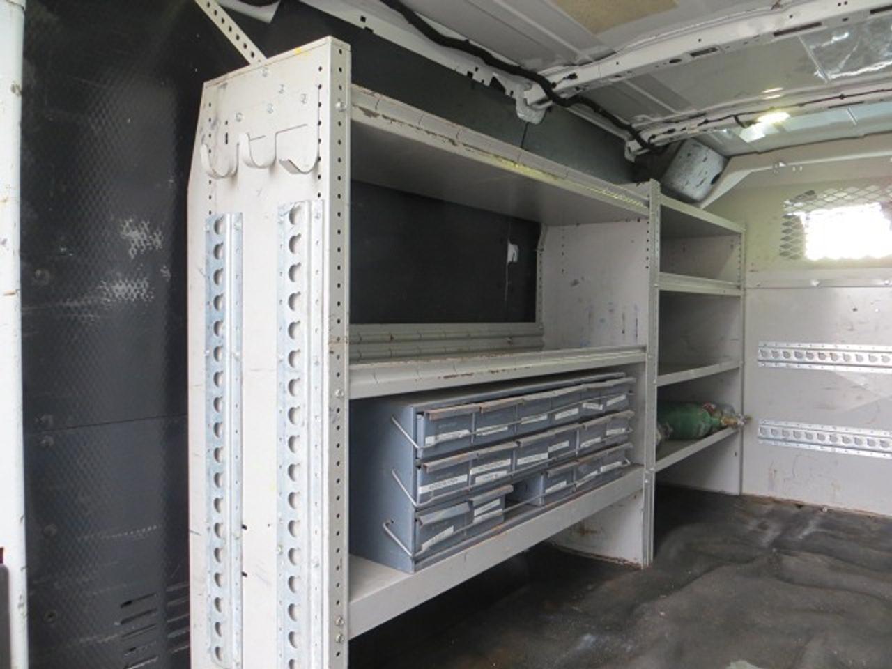 2017 Ford Transit Cargo Van CERTIFIED, 3.7L, LADDER RACKS, SHELVES, DIVIDER Photo