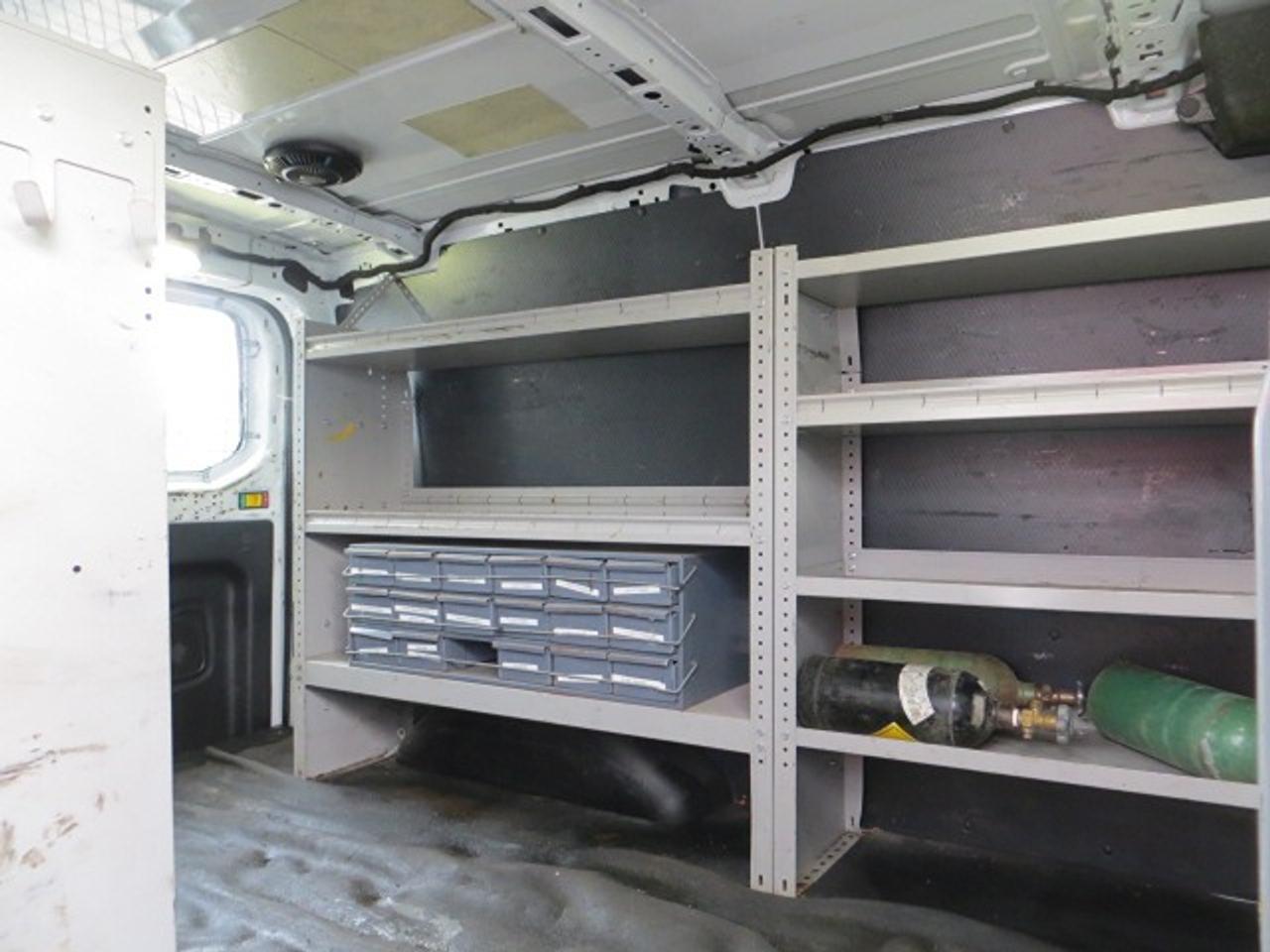 2017 Ford Transit Cargo Van CERTIFIED, 3.7L, LADDER RACKS, SHELVES, DIVIDER Photo