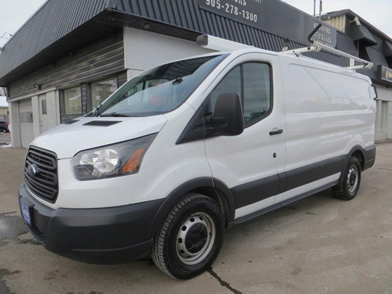 2017 Ford Transit Cargo Van CERTIFIED, 3.7L, LADDER RACKS, SHELVES, DIVIDER Photo