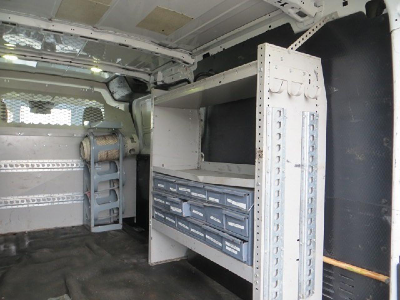 2017 Ford Transit Cargo Van CERTIFIED, 3.7L, LADDER RACKS, SHELVES, DIVIDER Photo