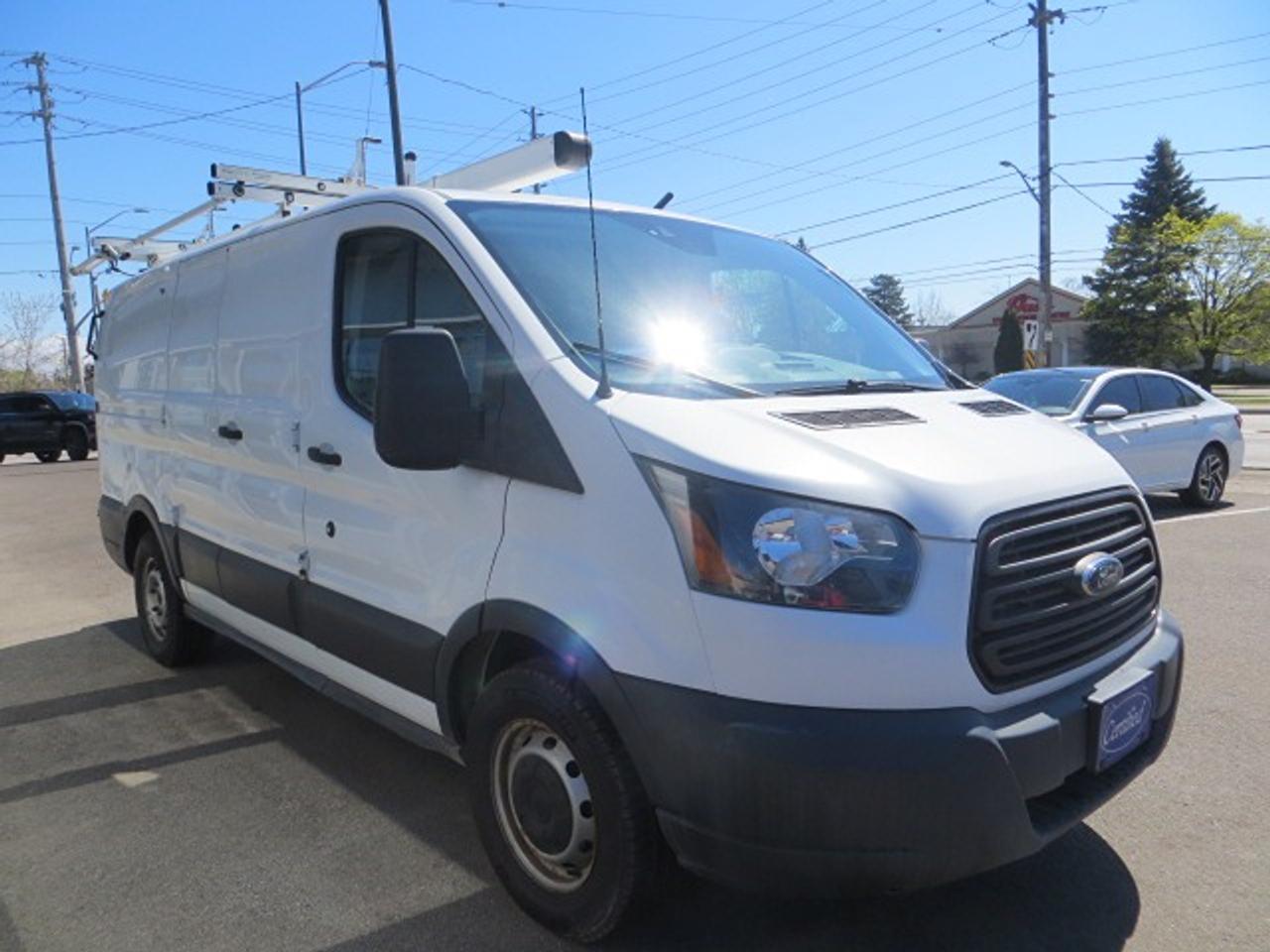 2017 Ford Transit Cargo Van CERTIFIED, 3.7L, LADDER RACKS, SHELVES, DIVIDER Photo3