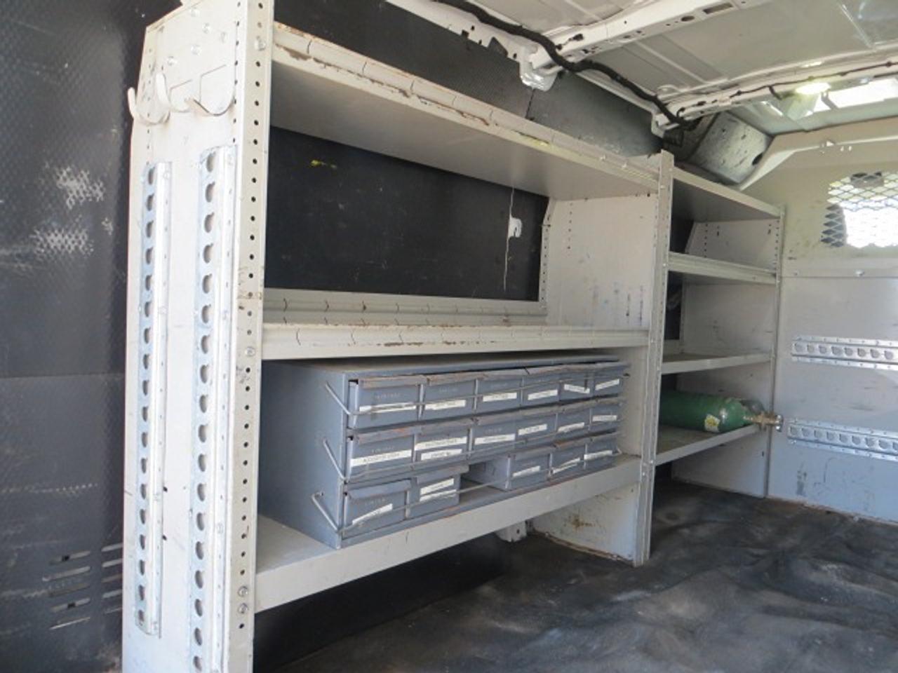 2017 Ford Transit Cargo Van CERTIFIED, 3.7L, LADDER RACKS, SHELVES, DIVIDER Photo