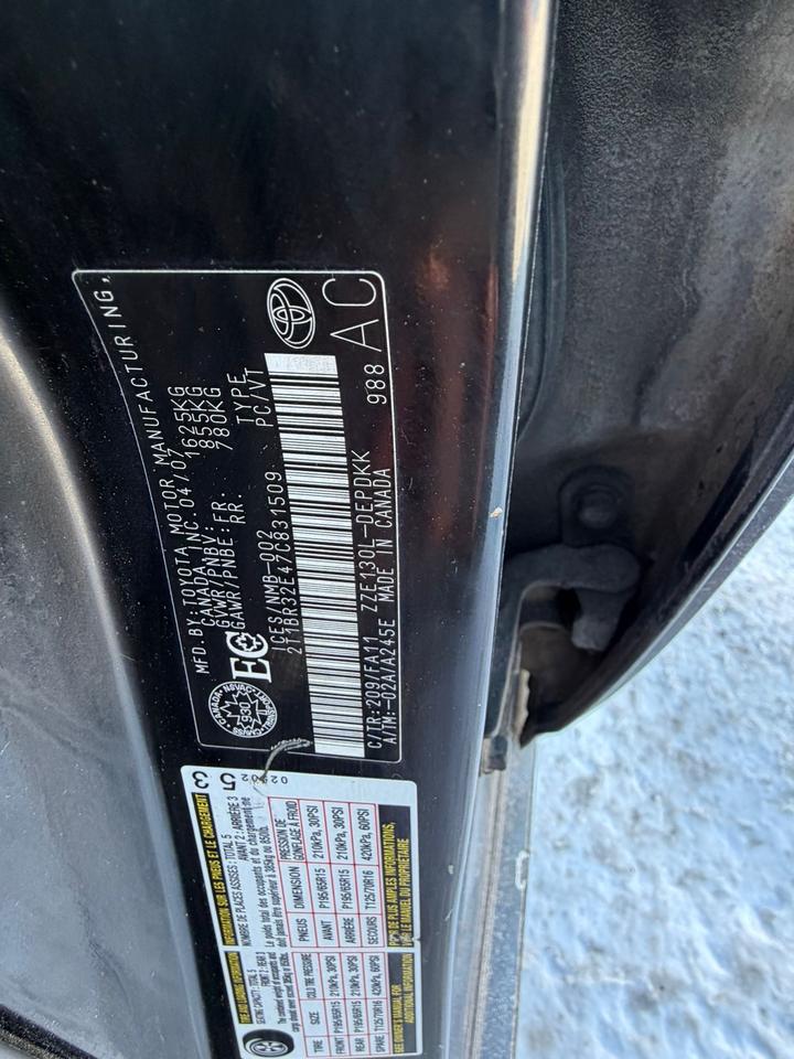 2007 Toyota Corolla CE Photo