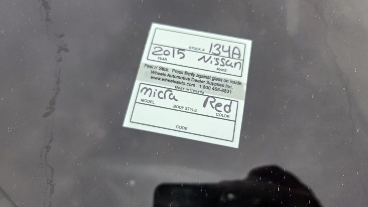 2015 Nissan Micra S, MANUAL, ONE OWNER, NO ACCIDENTS, CERT Photo