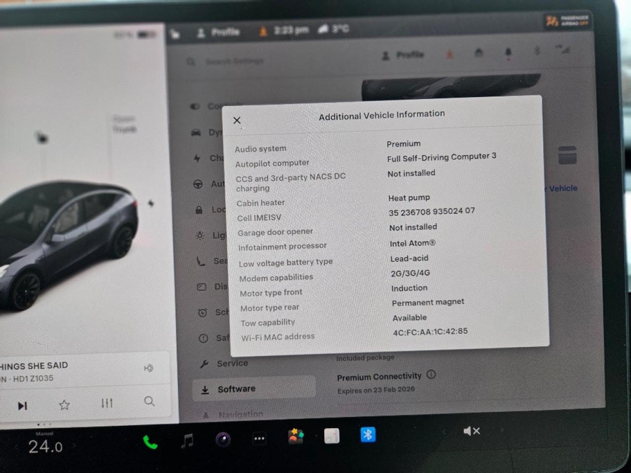 2021 Tesla Model Y 7 PASSENGER-AWD-DUAL MOTOR-LONG RANGE-WHITE INTERIOR Photo