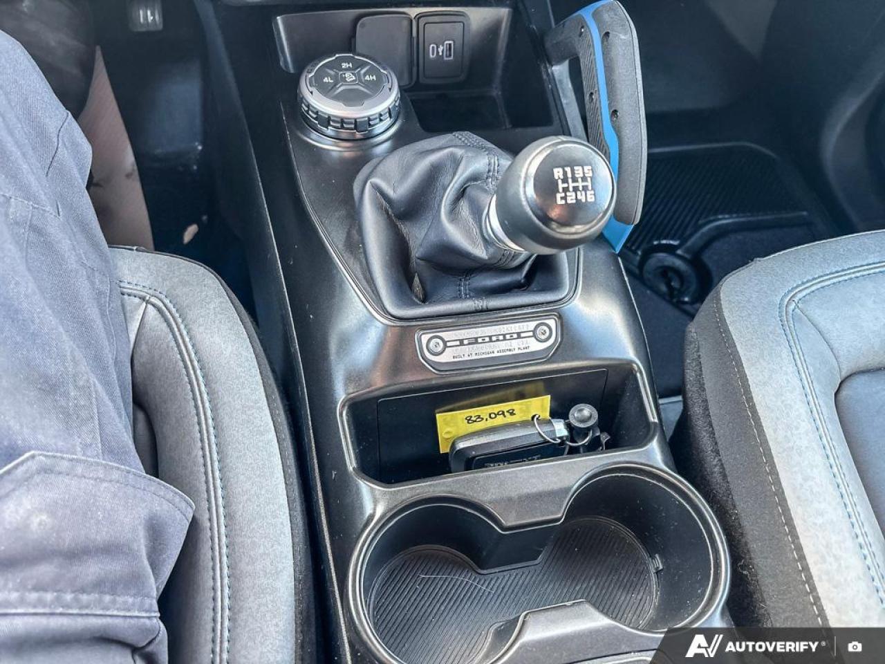 2022 Ford Bronco Black Diamond 4 DOOR 4X4 MANUAL CERTIFIED Photo