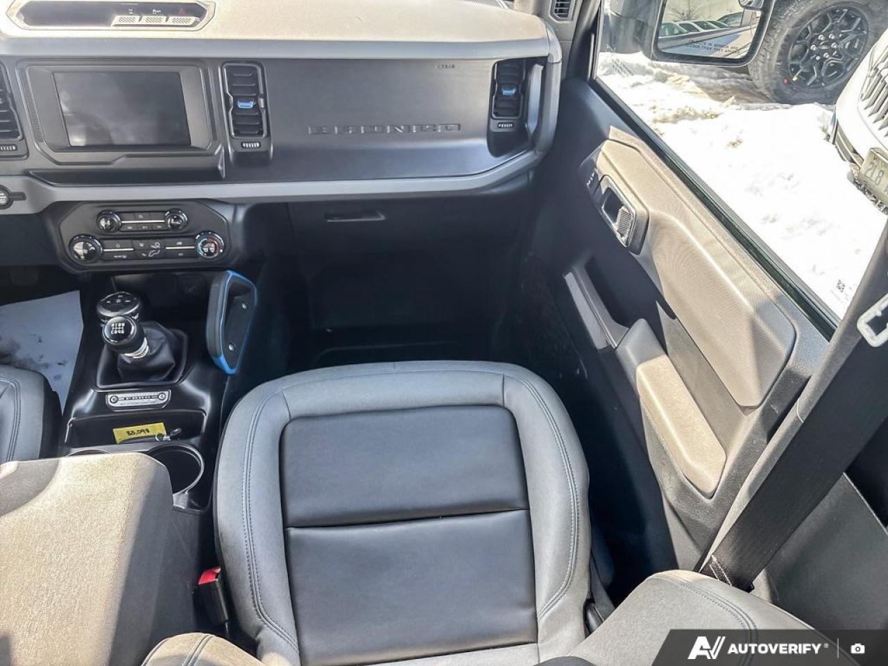 2022 Ford Bronco Black Diamond 4 DOOR 4X4 MANUAL CERTIFIED Photo