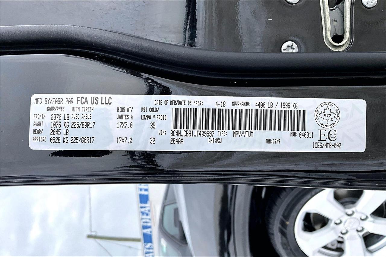 2018 Jeep Compass North | Heated Seats | Remote Start | FWD Photo