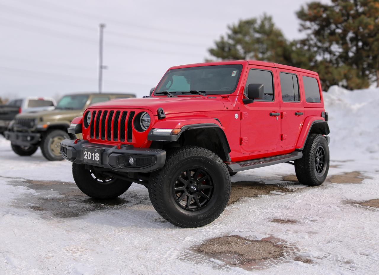2018 Jeep Wrangler Unlimited Sahara 4x4 | BLUETOOTH | HEATED SEATS | Photo0