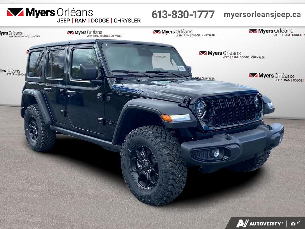 2026 Jeep Wrangler Willys  - Safety Group - Freedom Top - $191.33 /Wk Photo