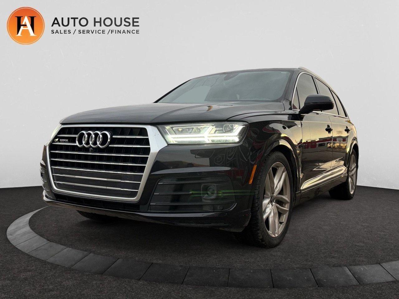2017 AUDI Q7 3.0 TECHNIK S LINE WITH 145306 KMS. WITH NAVIGATION, BACKUP CAMERA, PANORAMIC ROOF, BLUETOOTH, PADDLE SHIFTER, HEATED SEATS, 7 PASSENGERS AND MUCH MORE!

ALL CREDIT ACCEPTED!

One month at a job? Bankruptcy? New to Canada? Collections? Student or work visas? Previous repossessions? 

Good or bad credit? Weve got you covered! Get pre-approved today at www.autoshouse.com!

What We Offer:*Low Bi-Weekly Payments*Instant Approvals*Credit Consolidation*Employment Insurance*Negative Equity Coverage

Operating Hours:Mon-Thurs: 10 am -- 8 pmFri-Sat: 10 am -- 6 pm

Call 403-263-4446! 

All vehicles come with a full mechanical fitness assessment.CARFAX IS AVAILABLE TO THE CONSUMER.

Referral Program:Refer friends and family and earn $500 for each referral!

AMVIC Licensed DealerAfter a credit check, we can determine payments, APR, terms, and interest rates based on your credit (O.A.C). 

Individual credit will affect bi-weekly payments and the total cost of credit . Newer Vehicles May Come With Apple Carplay, Android Auto. Similar to Chevrolet, GMC, Honda, Toyota, Cadillac, Nissan, Ford, Volvo 2007, 2008, 2009, 2010, 2011, 2012, 2013, 2014, 2015, 2016, 2017, 2018

Location: 2404 23rd Ave. N.E. Calgary AB, T2E 8J4

All photos are of the vehicle featured in the advertisement.