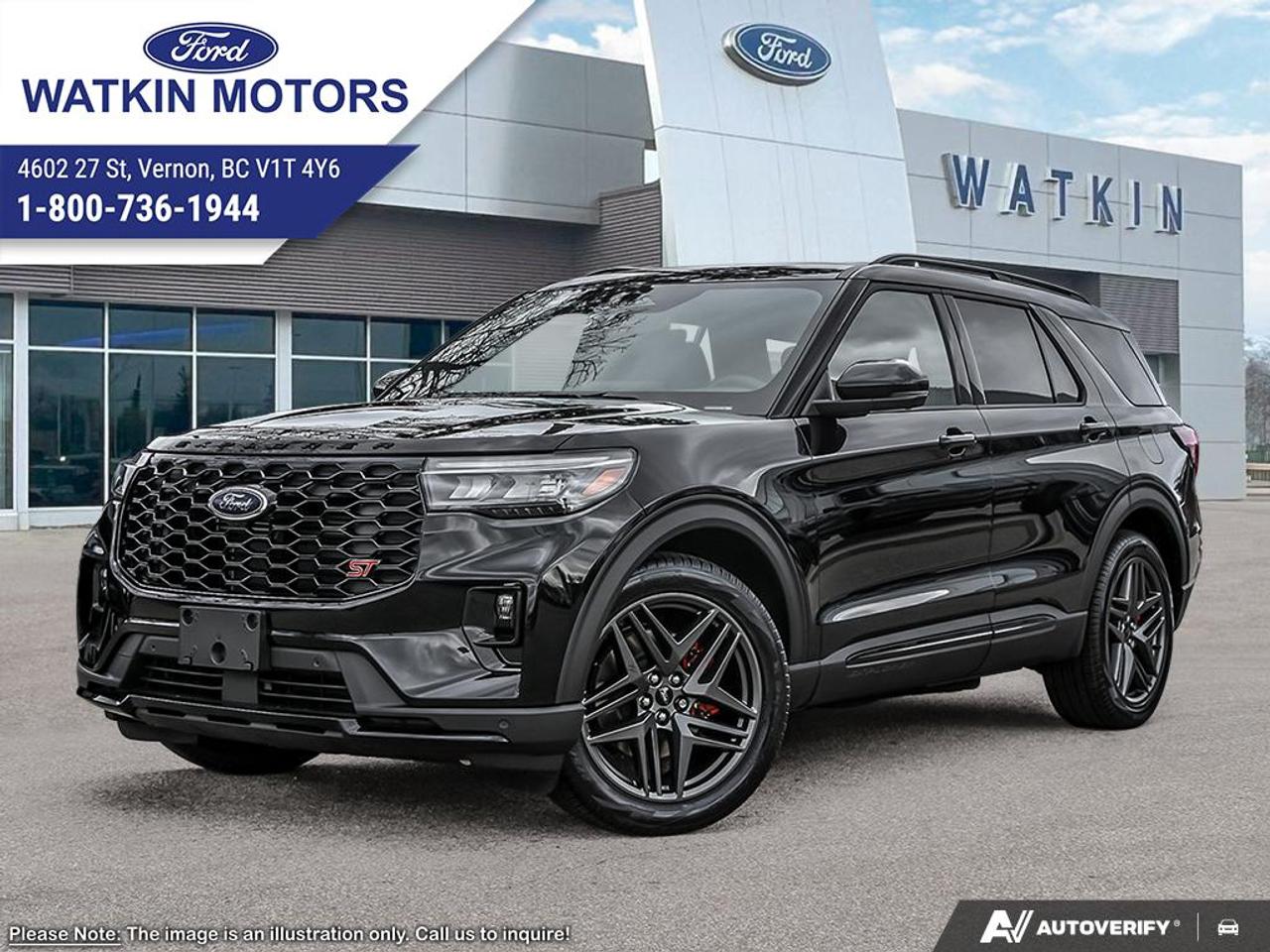 New 2026 Ford Explorer ST for sale in Vernon, BC