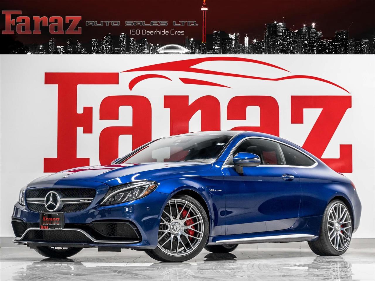 2017 Mercedes-Benz C63 AMG AMG C 63 S|COUPE|AMG BUCKET SEATS|HEADS-UP|BURMESTER|ACCIDENT FREE Photo