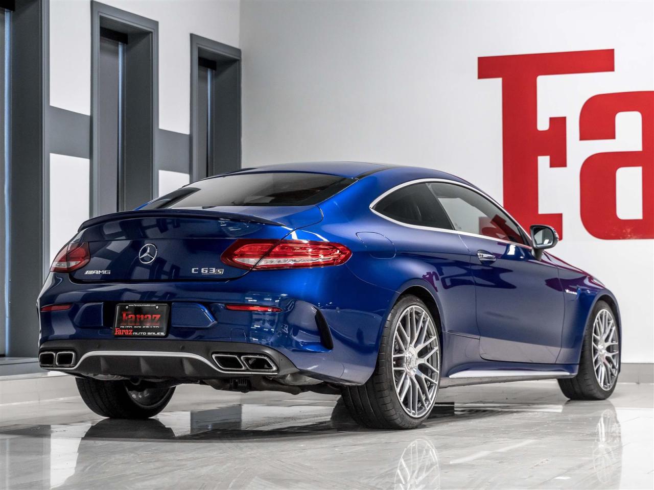 2017 Mercedes-Benz C63 AMG AMG C 63 S|COUPE|AMG BUCKET SEATS|HEADS-UP|BURMESTER|ACCIDENT FREE Photo2