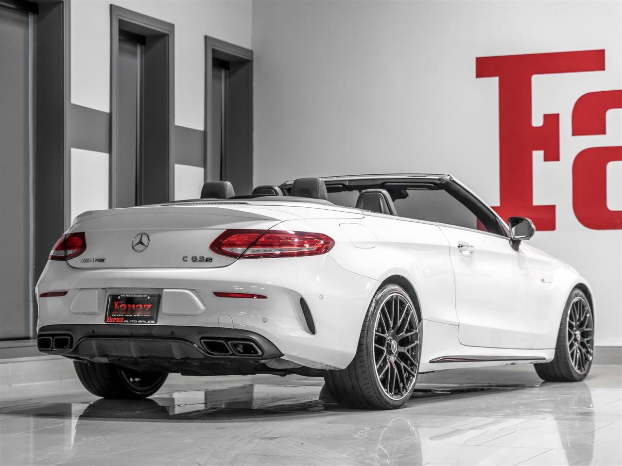 2017 Mercedes-Benz C63 AMG AMG C 63 S|CONVERTIBLE|AMG BUCKET SEATS|DISTRONIC|BURMESTER Photo3