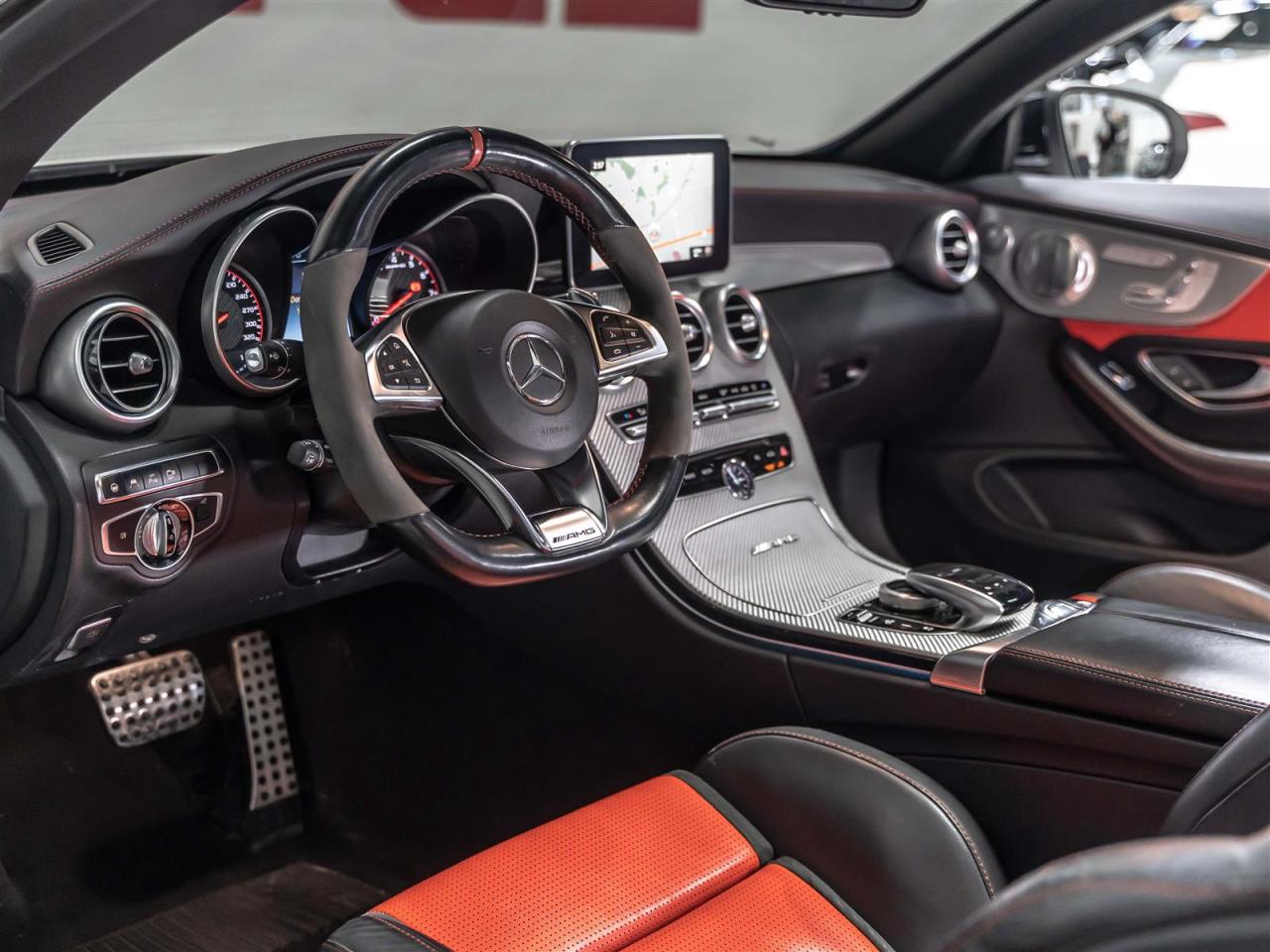 2017 Mercedes-Benz C63 AMG AMG C 63 S|CONVERTIBLE|AMG BUCKET SEATS|DISTRONIC|BURMESTER Photo