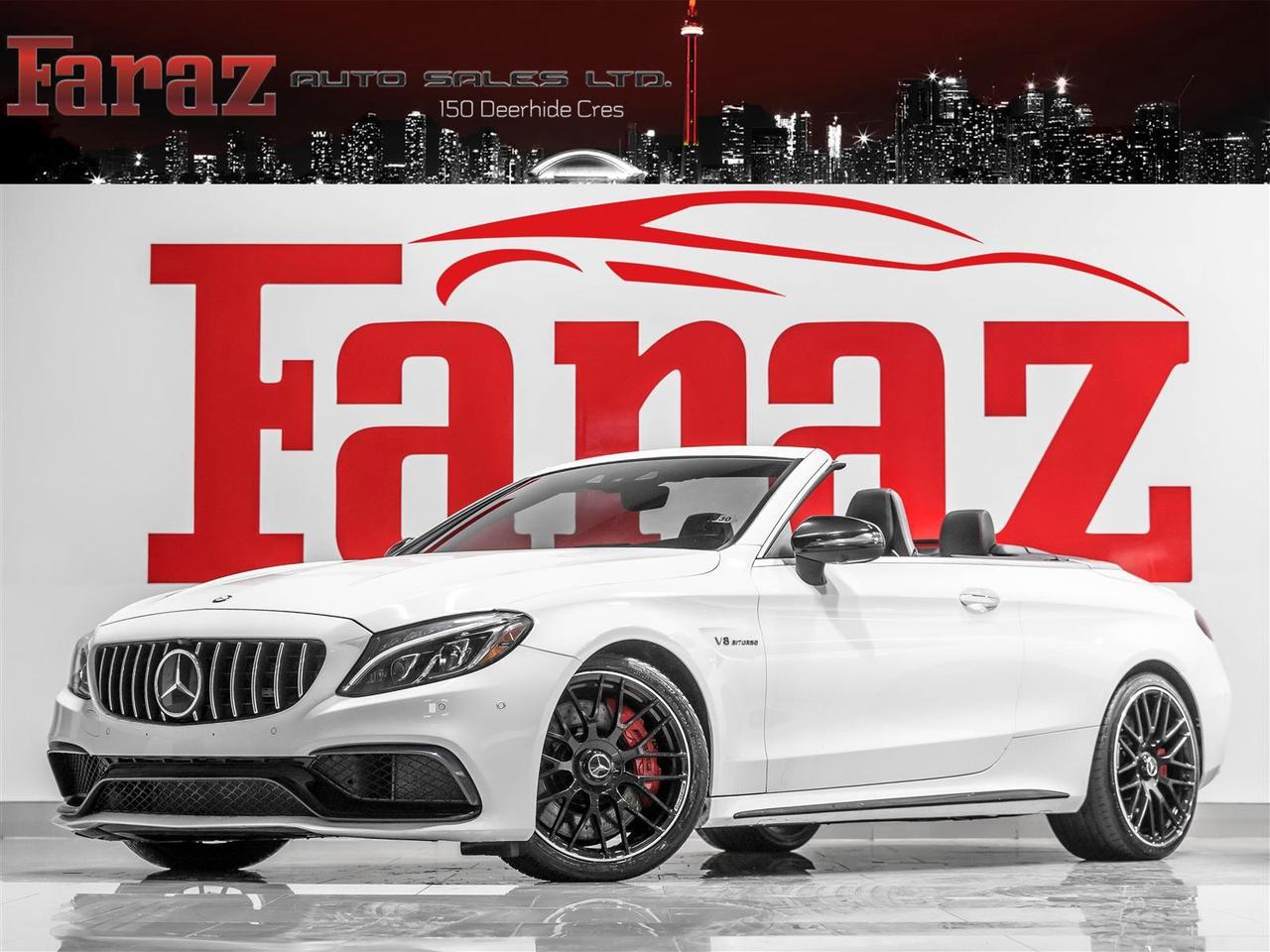 2017 Mercedes-Benz C63 AMG AMG C 63 S|CONVERTIBLE|AMG BUCKET SEATS|DISTRONIC|BURMESTER Photo
