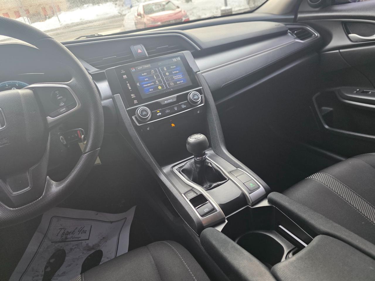 2016 Honda Civic LX Manual | Backup Camera | Heated Seats | Apple Car Play | Android Auto Photo