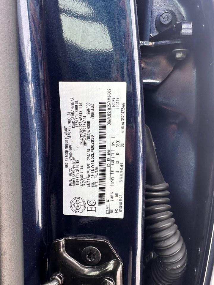 2020 Ford F-150 Lariat 4WD SuperCrew 5.5' Box Photo