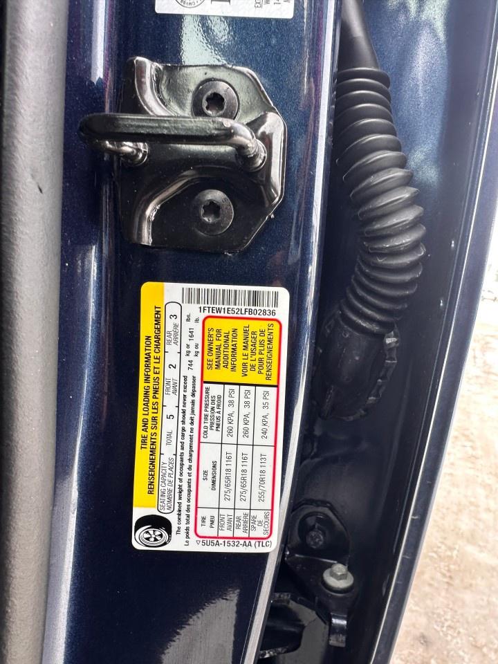 2020 Ford F-150 Lariat 4WD SuperCrew 5.5' Box Photo