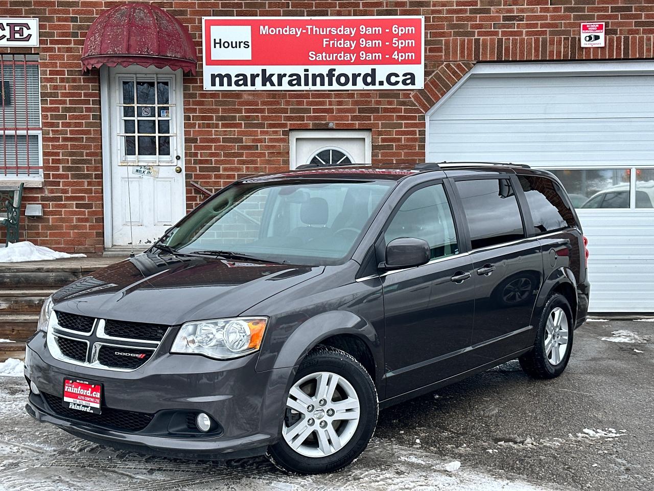 2018 Dodge Grand Caravan CrewPlus HTD-Leather Stow'N'Go 7Pass DVD XM NAV AC