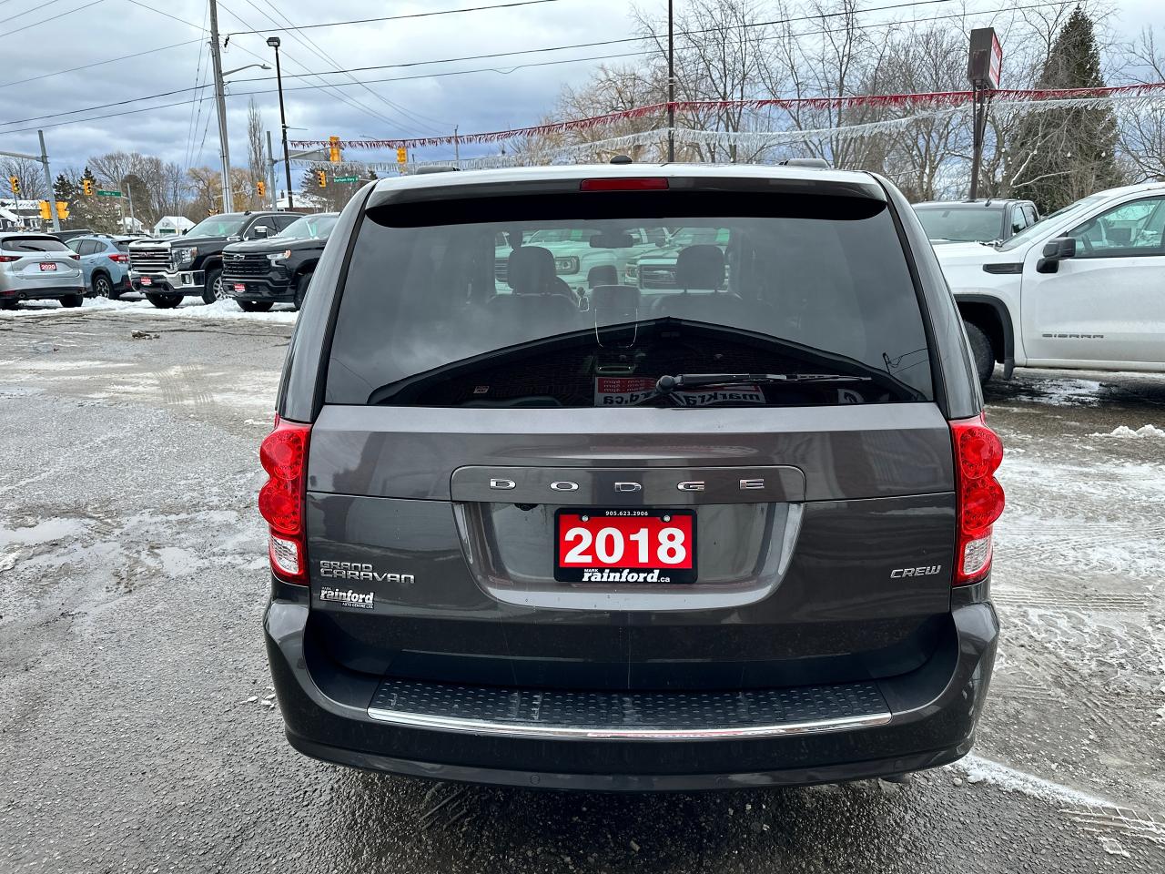 2018 Dodge Grand Caravan CrewPlus HTD-Leather Stow'N'Go 7Pass DVD XM NAV AC Photo3