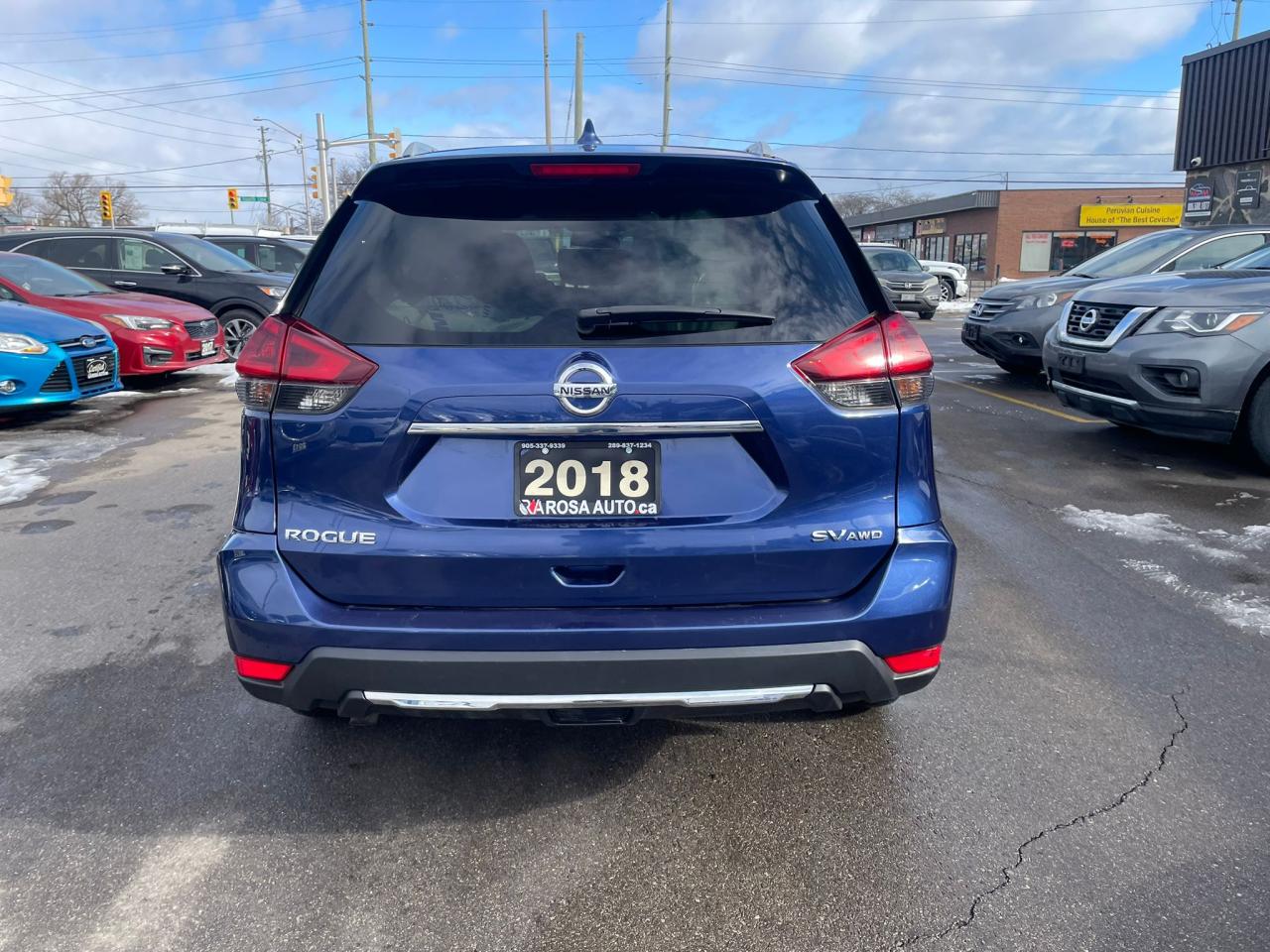 2018 Nissan Rogue SV AWD B-TOOTH CAMERA H-SEAT BLIND SPOT CERTIFIED Photo