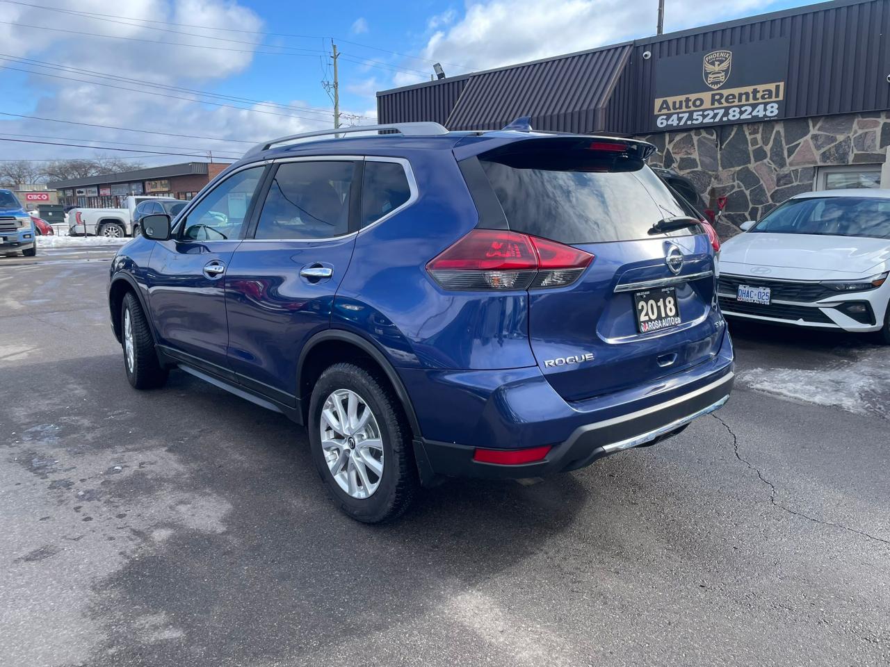 2018 Nissan Rogue SV AWD B-TOOTH CAMERA H-SEAT BLIND SPOT CERTIFIED Photo